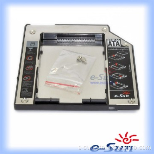 IDE-IDE or IDE-SATA 9.5mm 2nd HDD Caddy for IBM, Supports Plug&Play